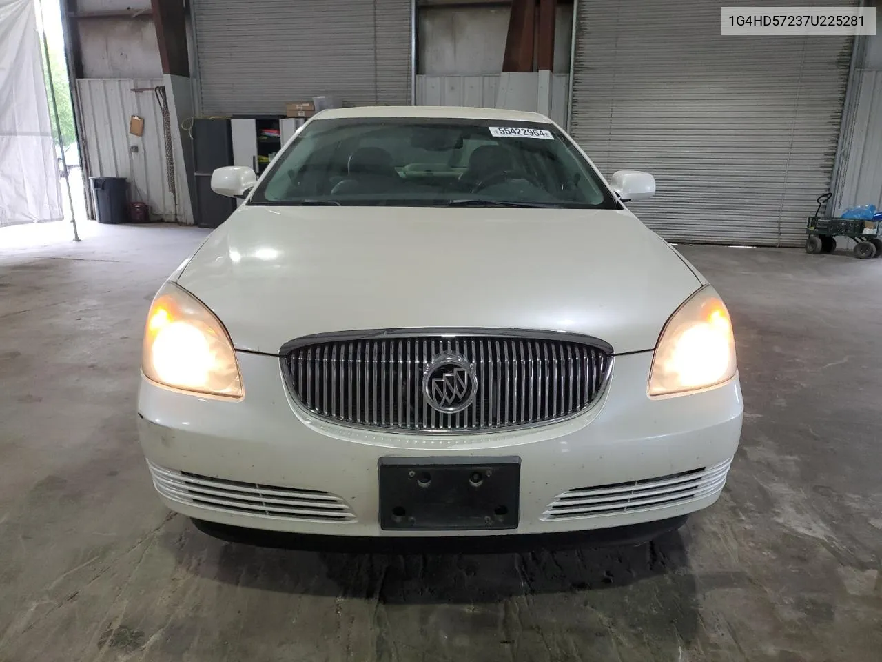 2007 Buick Lucerne Cxl VIN: 1G4HD57237U225281 Lot: 55422964