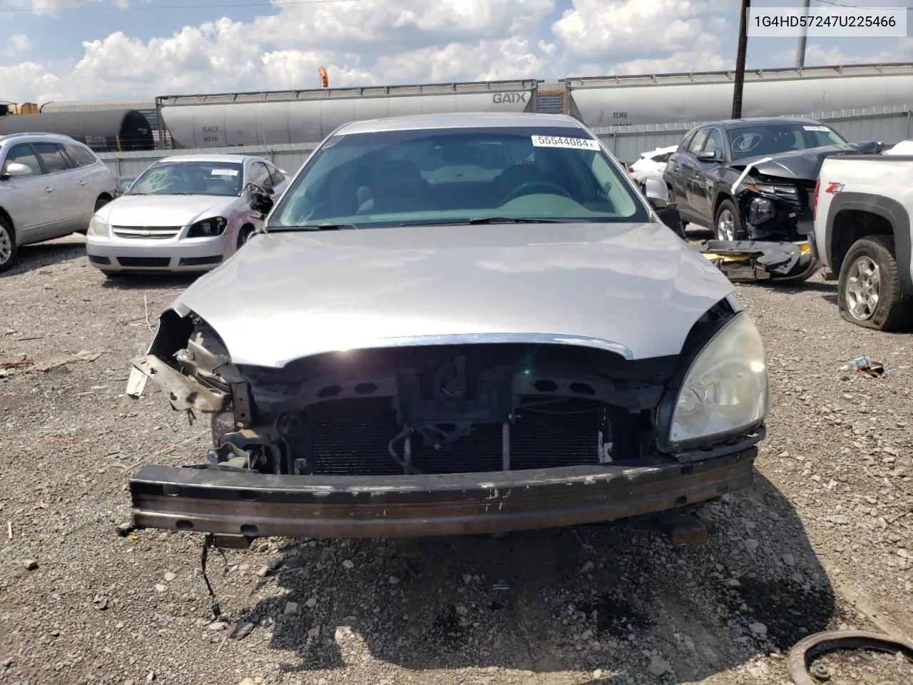 2007 Buick Lucerne Cxl VIN: 1G4HD57247U225466 Lot: 55544084