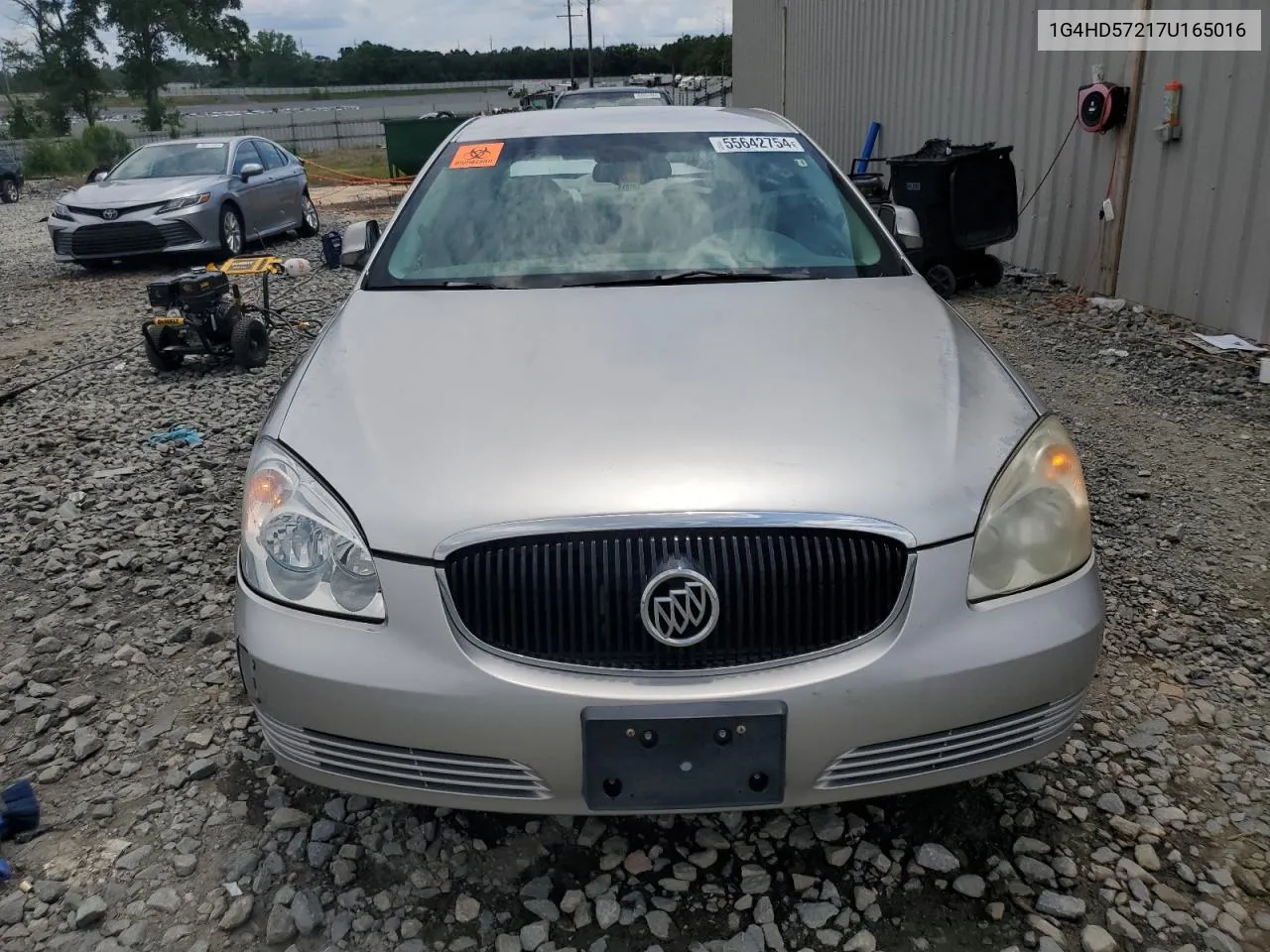 2007 Buick Lucerne Cxl VIN: 1G4HD57217U165016 Lot: 55642754