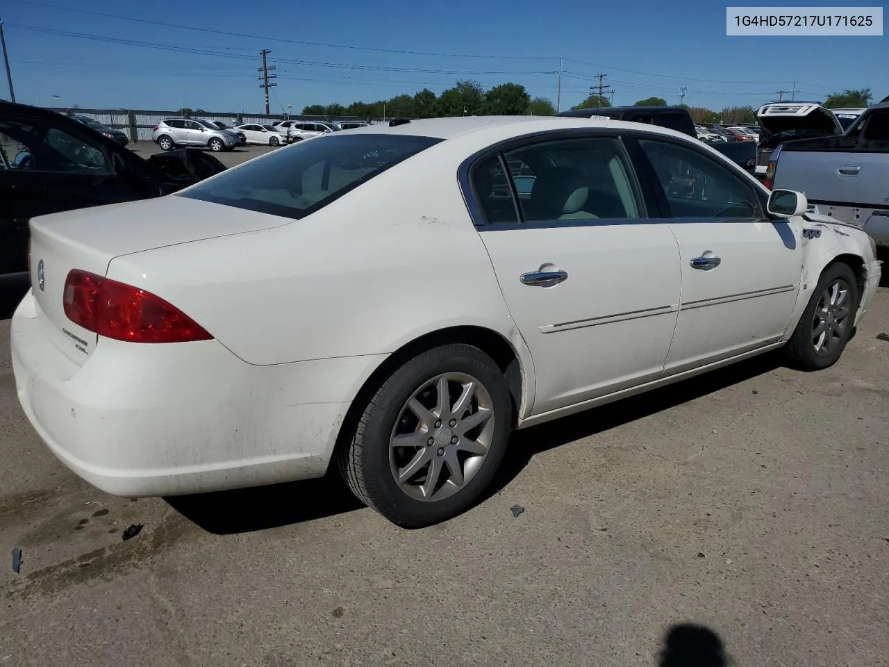 2007 Buick Lucerne Cxl VIN: 1G4HD57217U171625 Lot: 55667954