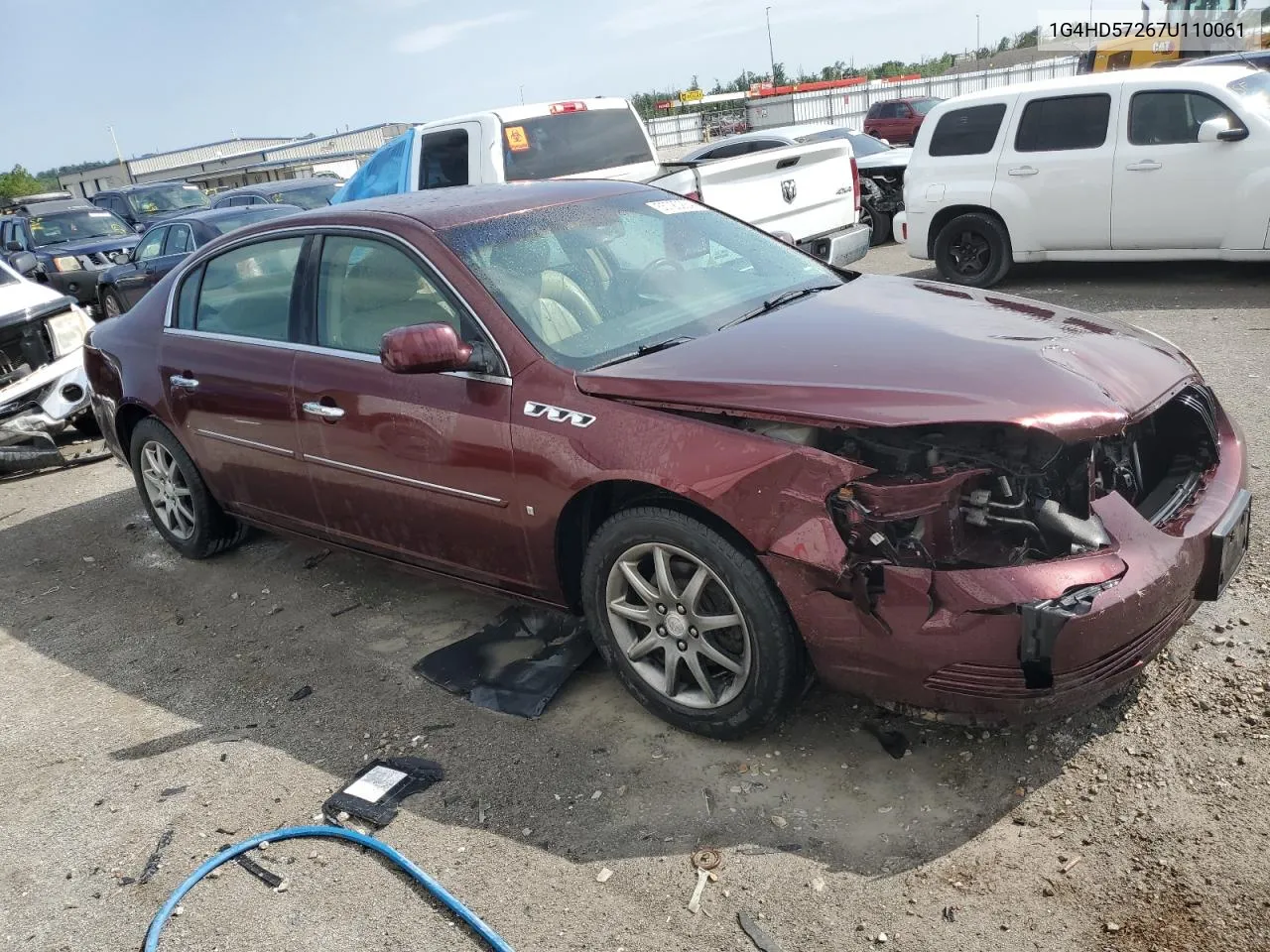 2007 Buick Lucerne Cxl VIN: 1G4HD57267U110061 Lot: 55720284