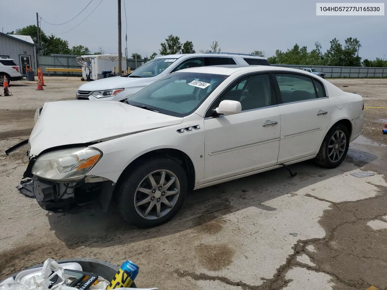 2007 Buick Lucerne Cxl VIN: 1G4HD57277U165330 Lot: 55921684