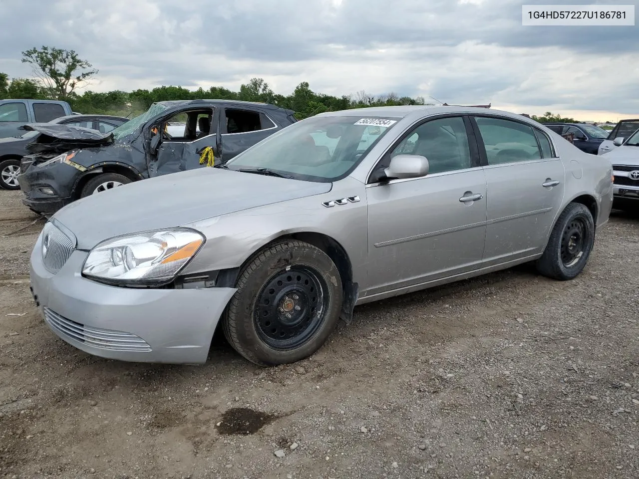 1G4HD57227U186781 2007 Buick Lucerne Cxl