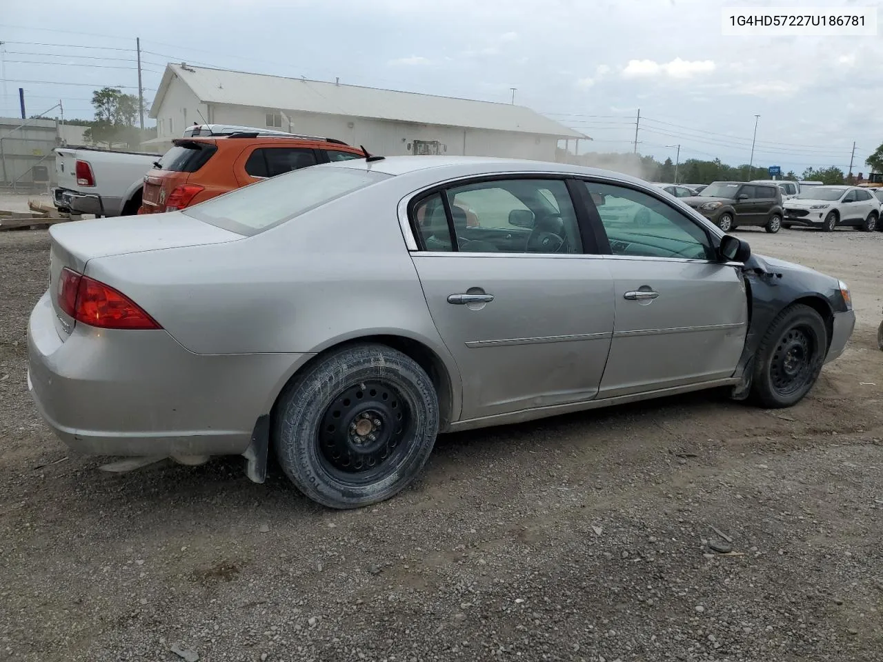 2007 Buick Lucerne Cxl VIN: 1G4HD57227U186781 Lot: 56207554