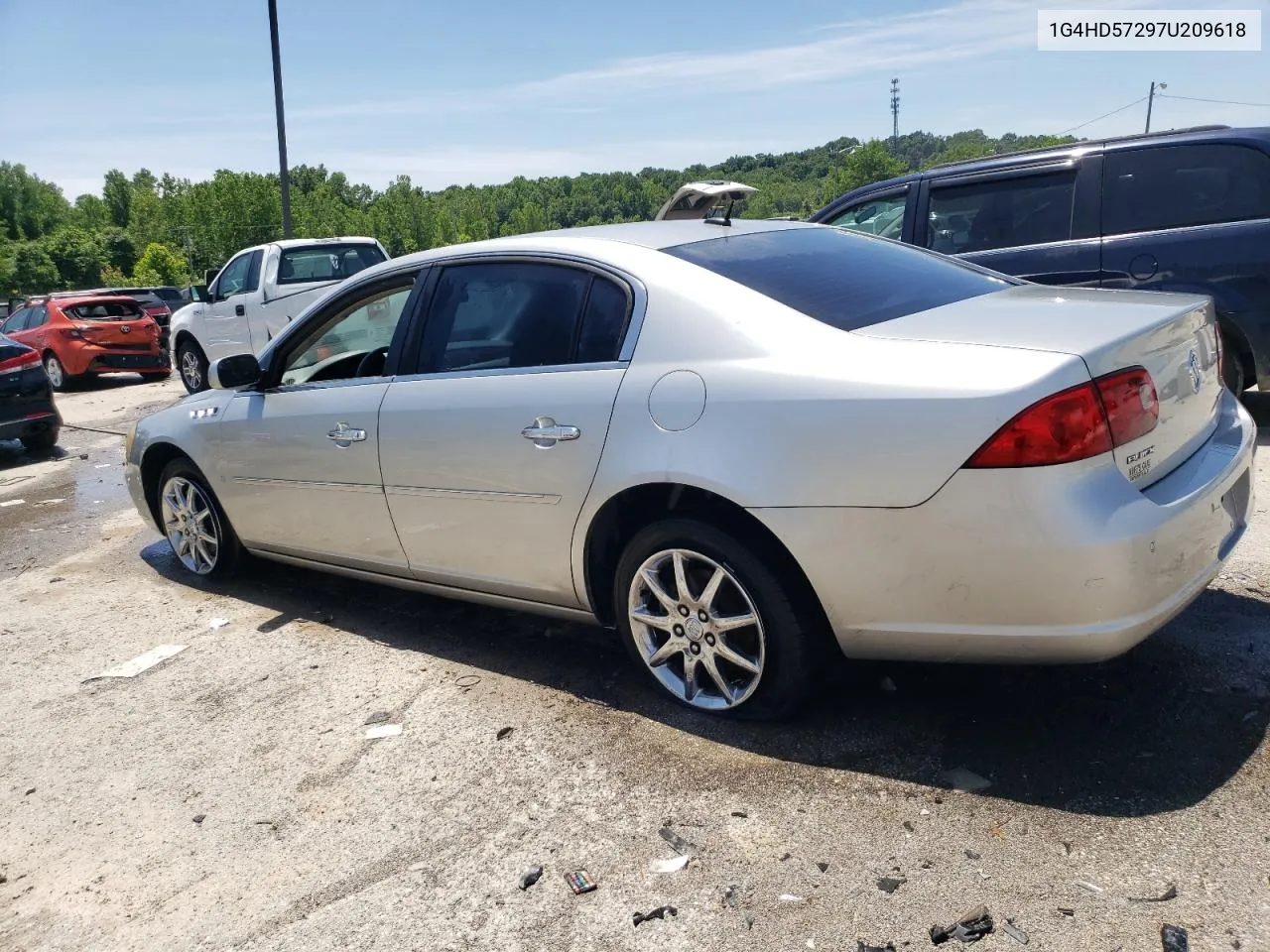 2007 Buick Lucerne Cxl VIN: 1G4HD57297U209618 Lot: 56392584