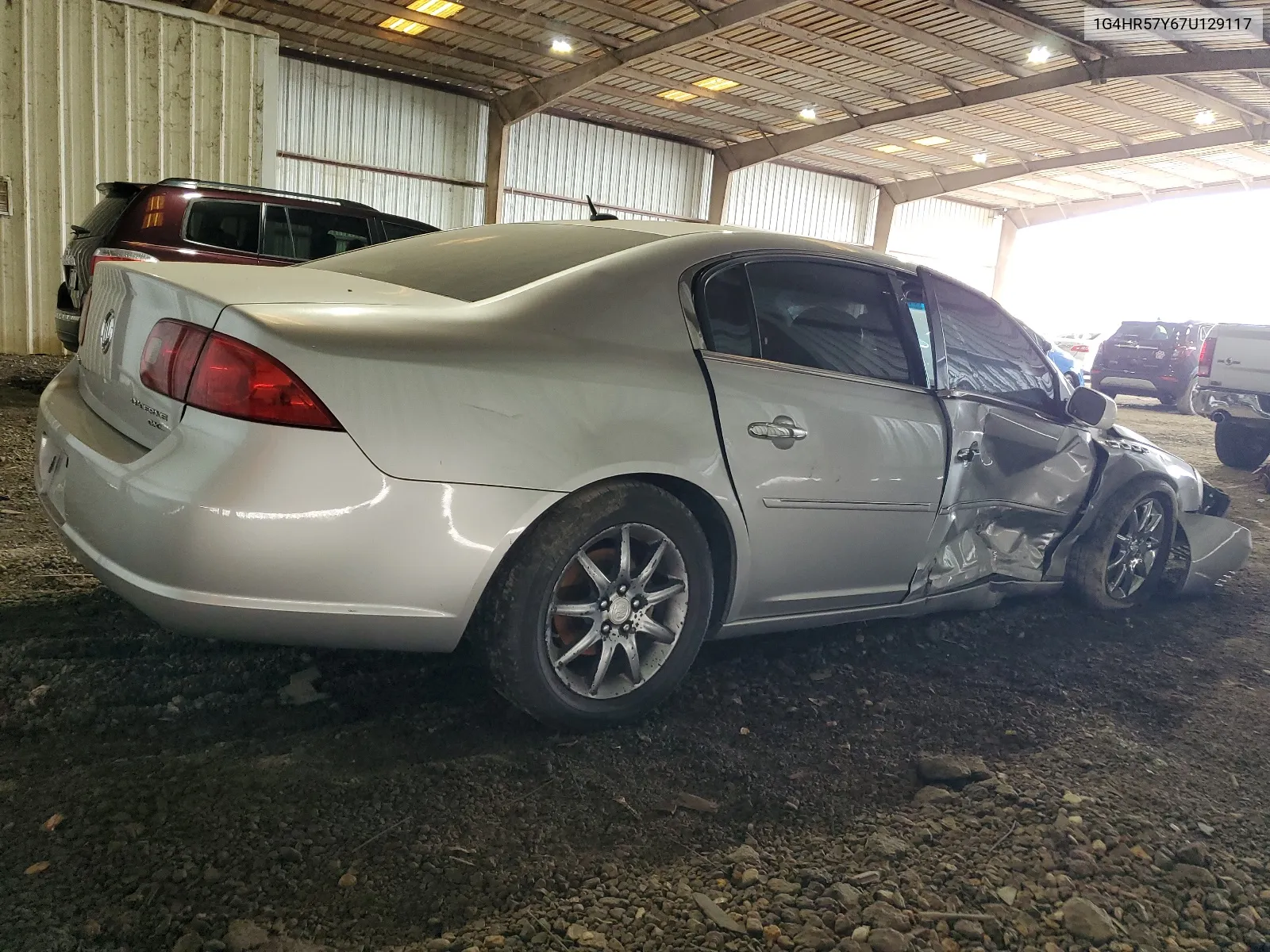 2007 Buick Lucerne Cxl VIN: 1G4HR57Y67U129117 Lot: 56443014