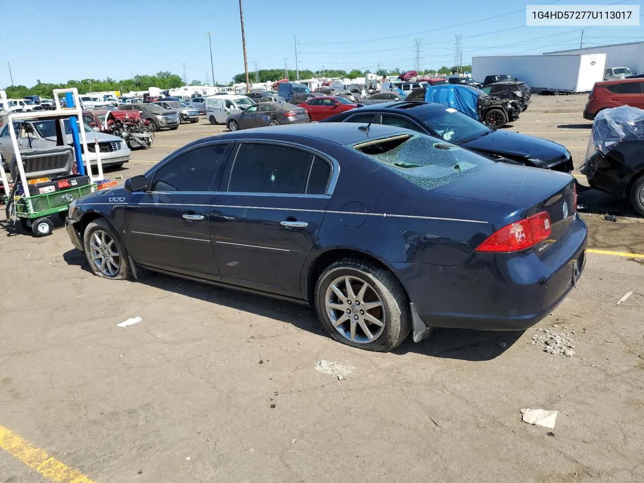 1G4HD57277U113017 2007 Buick Lucerne Cxl