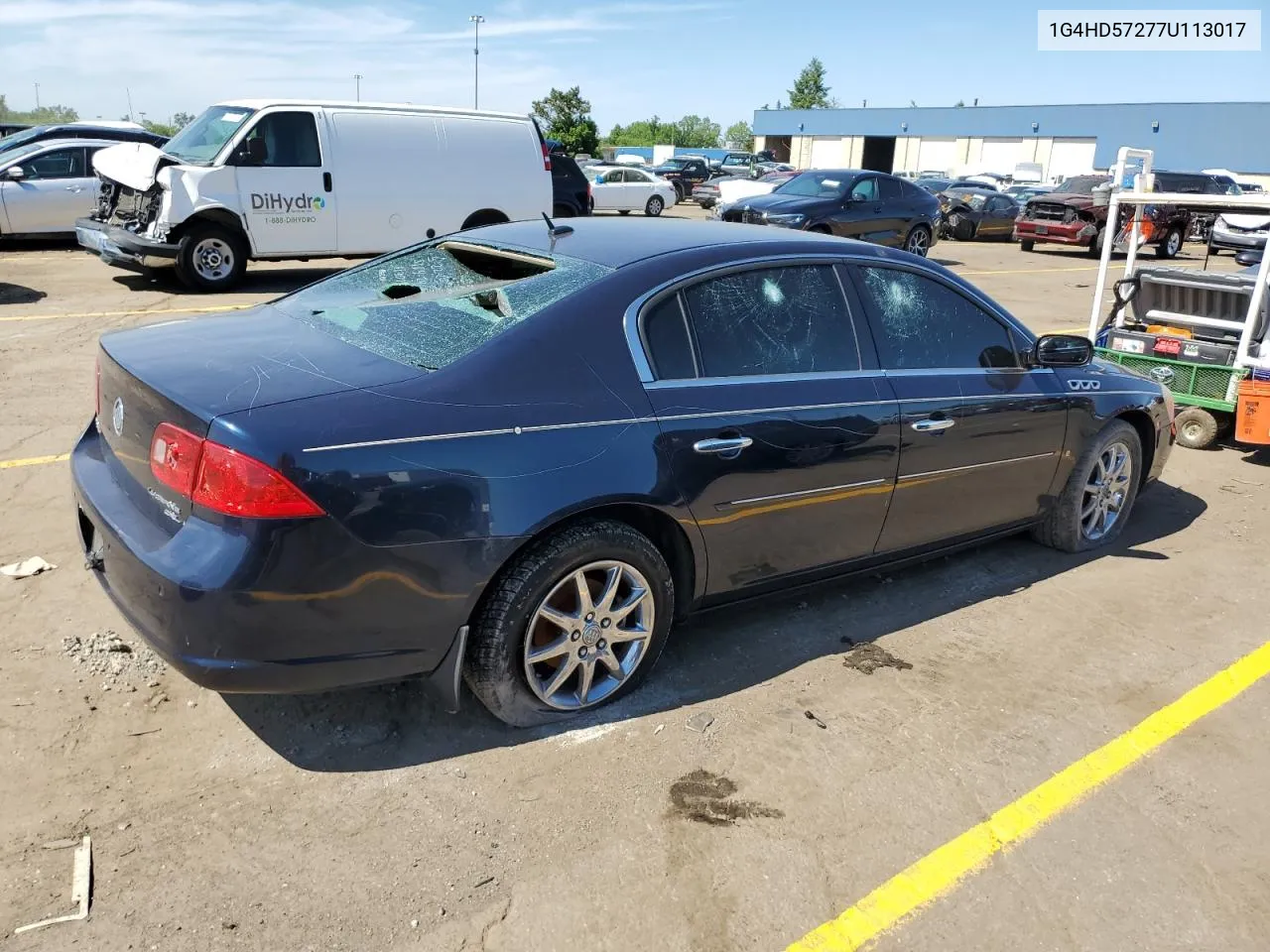 2007 Buick Lucerne Cxl VIN: 1G4HD57277U113017 Lot: 56447504