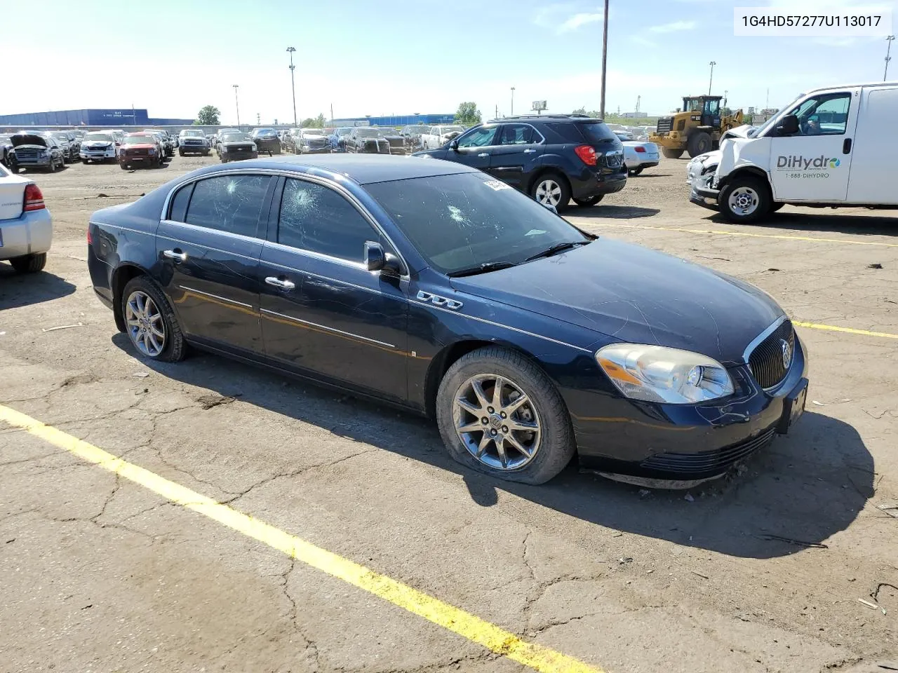 1G4HD57277U113017 2007 Buick Lucerne Cxl