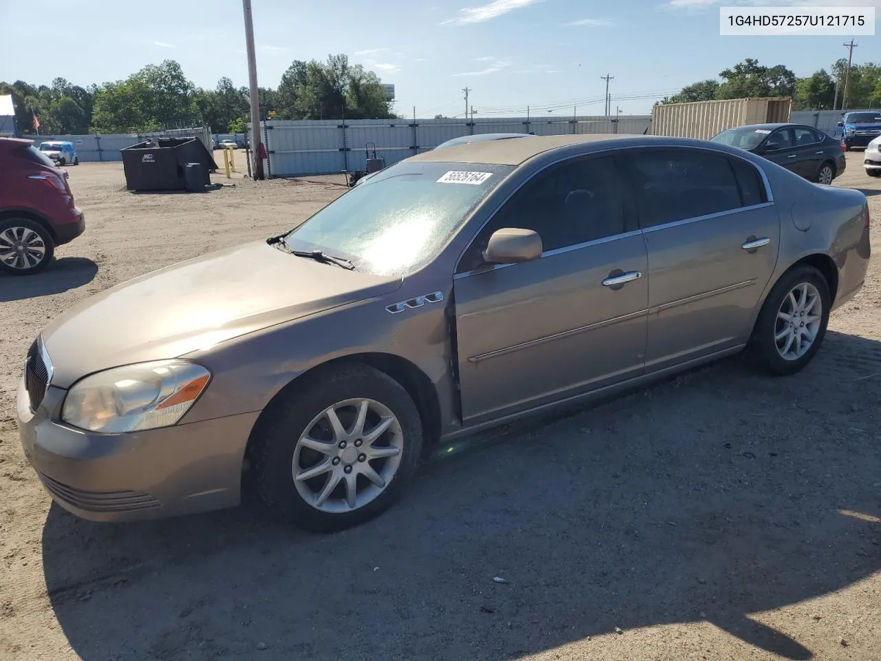 1G4HD57257U121715 2007 Buick Lucerne Cxl