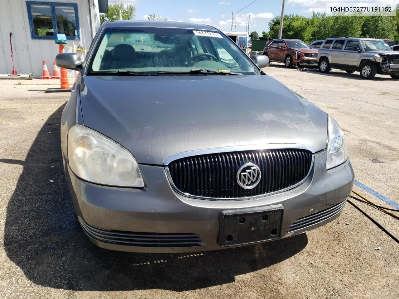 2007 Buick Lucerne Cxl VIN: 1G4HD57277U191152 Lot: 56571814