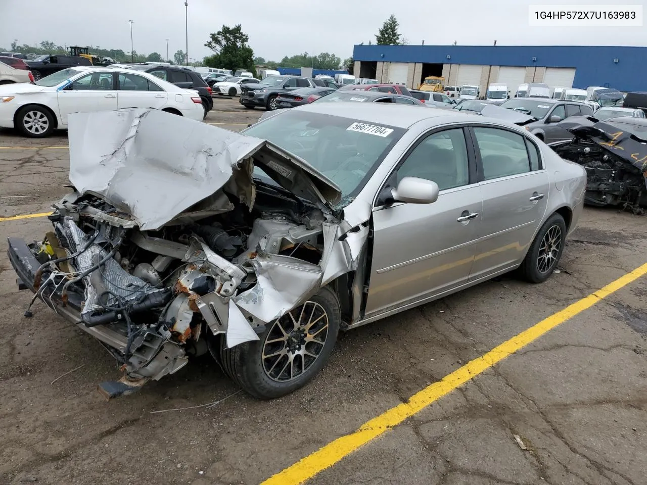 2007 Buick Lucerne Cx VIN: 1G4HP572X7U163983 Lot: 56677704