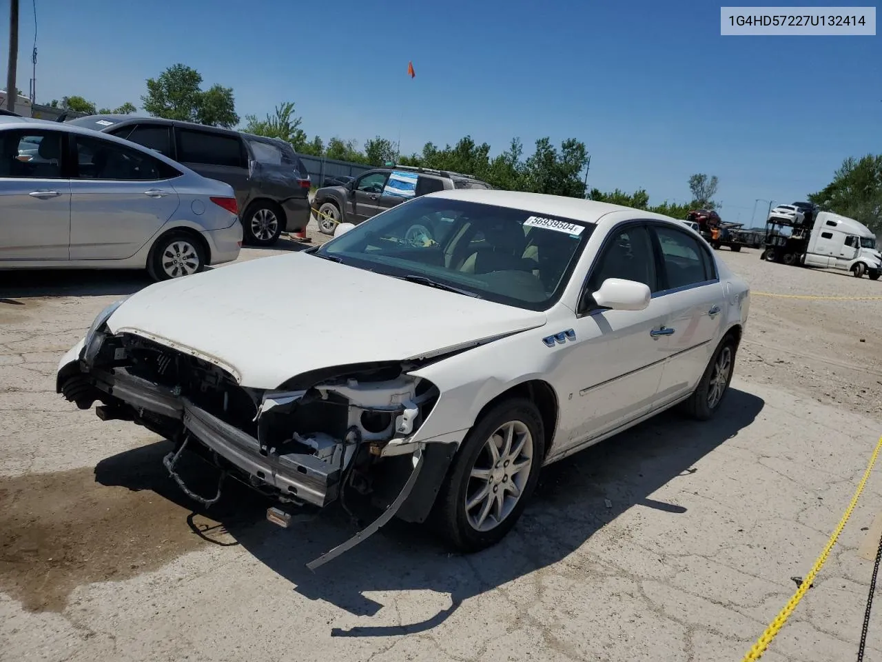 1G4HD57227U132414 2007 Buick Lucerne Cxl