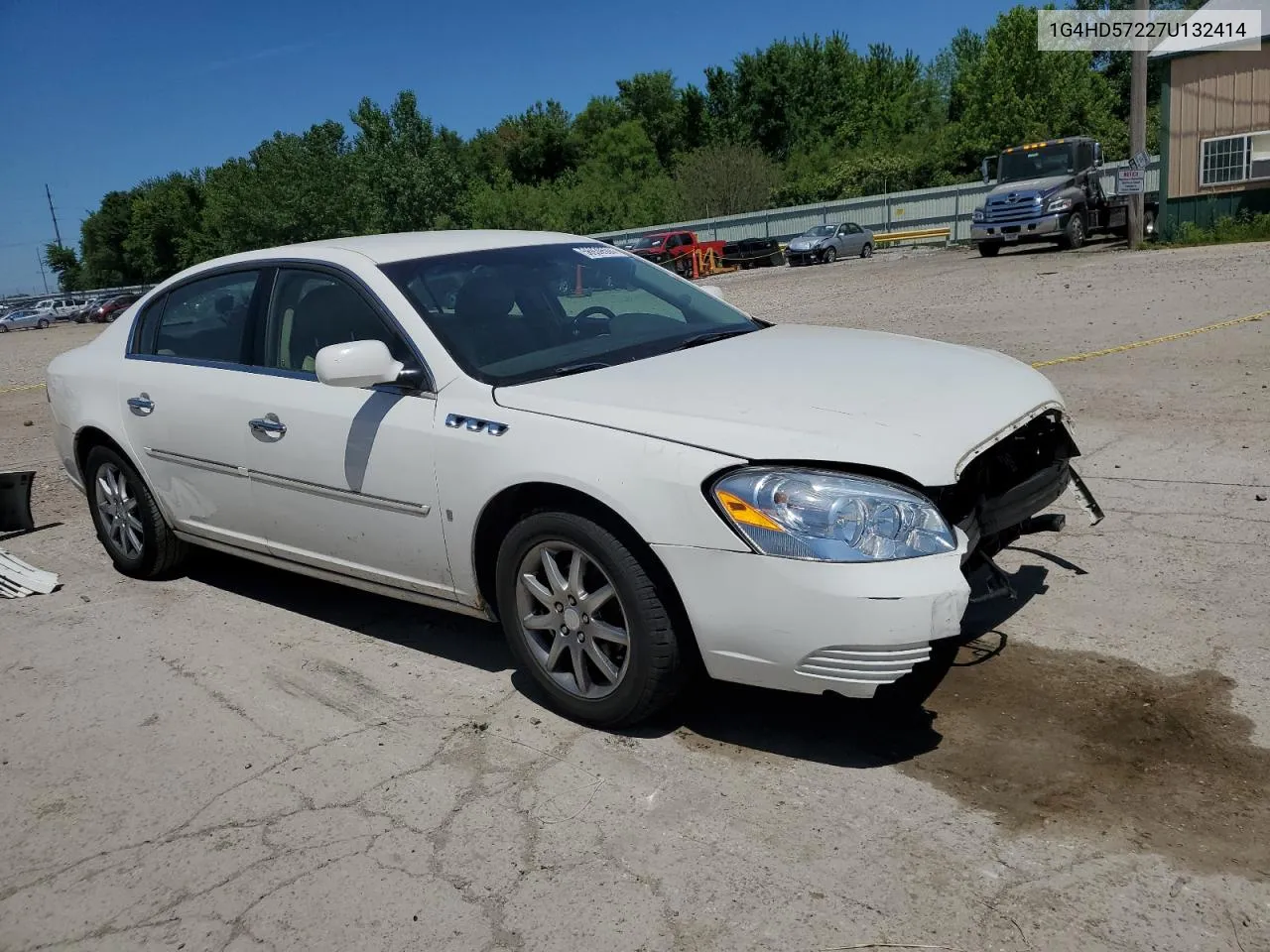 2007 Buick Lucerne Cxl VIN: 1G4HD57227U132414 Lot: 56939504