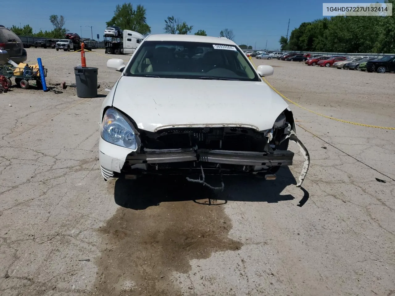 2007 Buick Lucerne Cxl VIN: 1G4HD57227U132414 Lot: 56939504