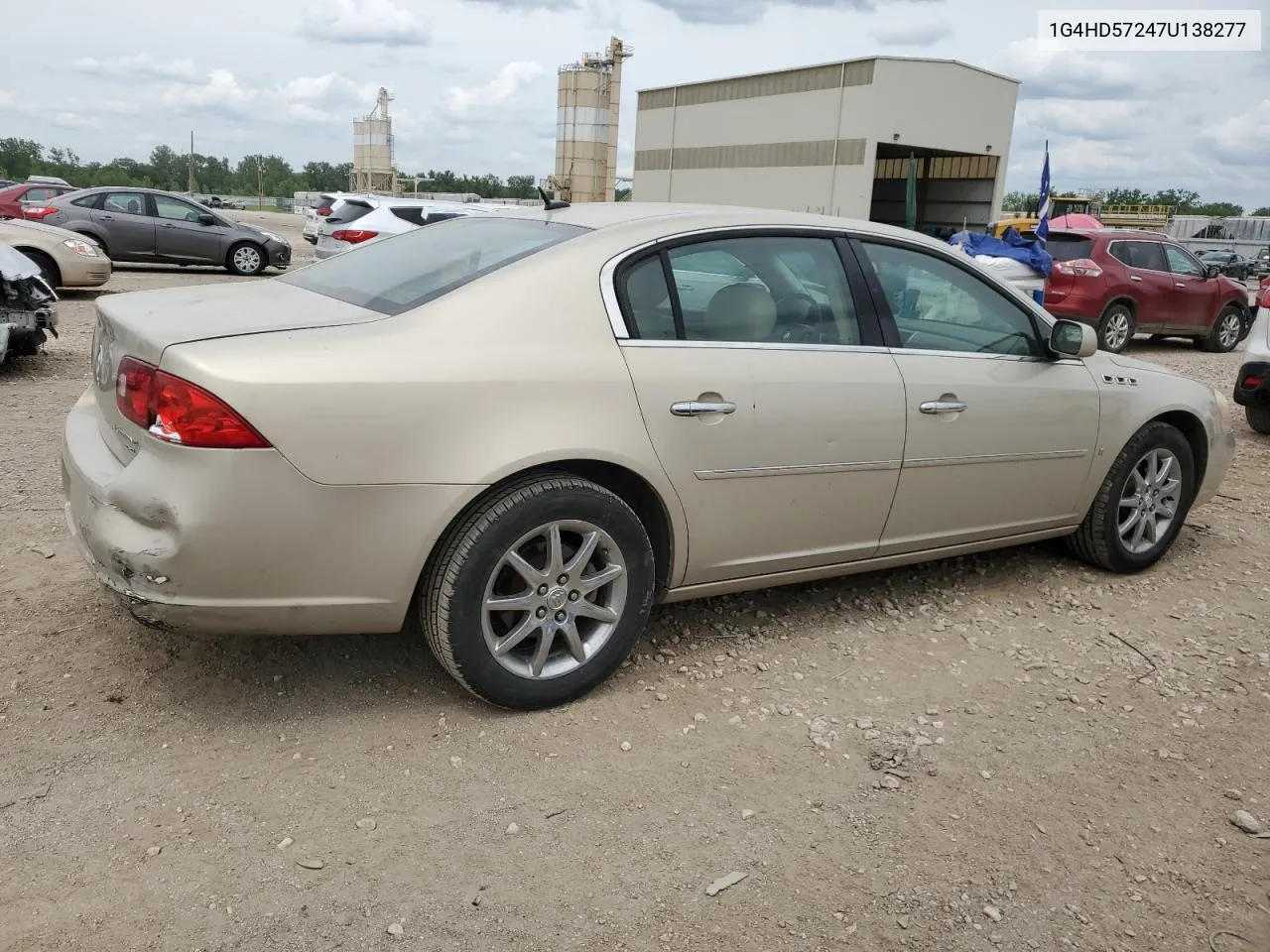 2007 Buick Lucerne Cxl VIN: 1G4HD57247U138277 Lot: 57056684