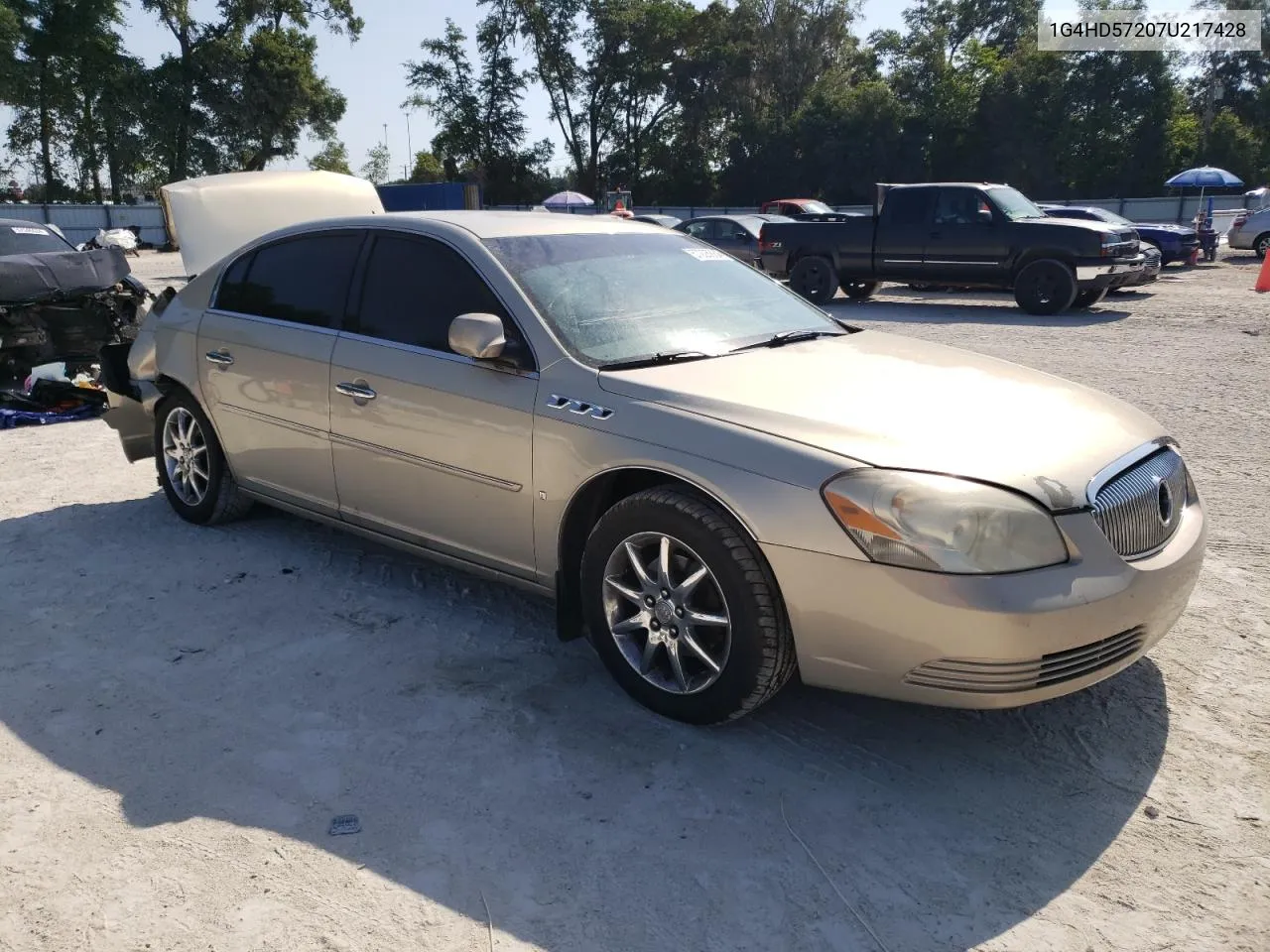 1G4HD57207U217428 2007 Buick Lucerne Cxl