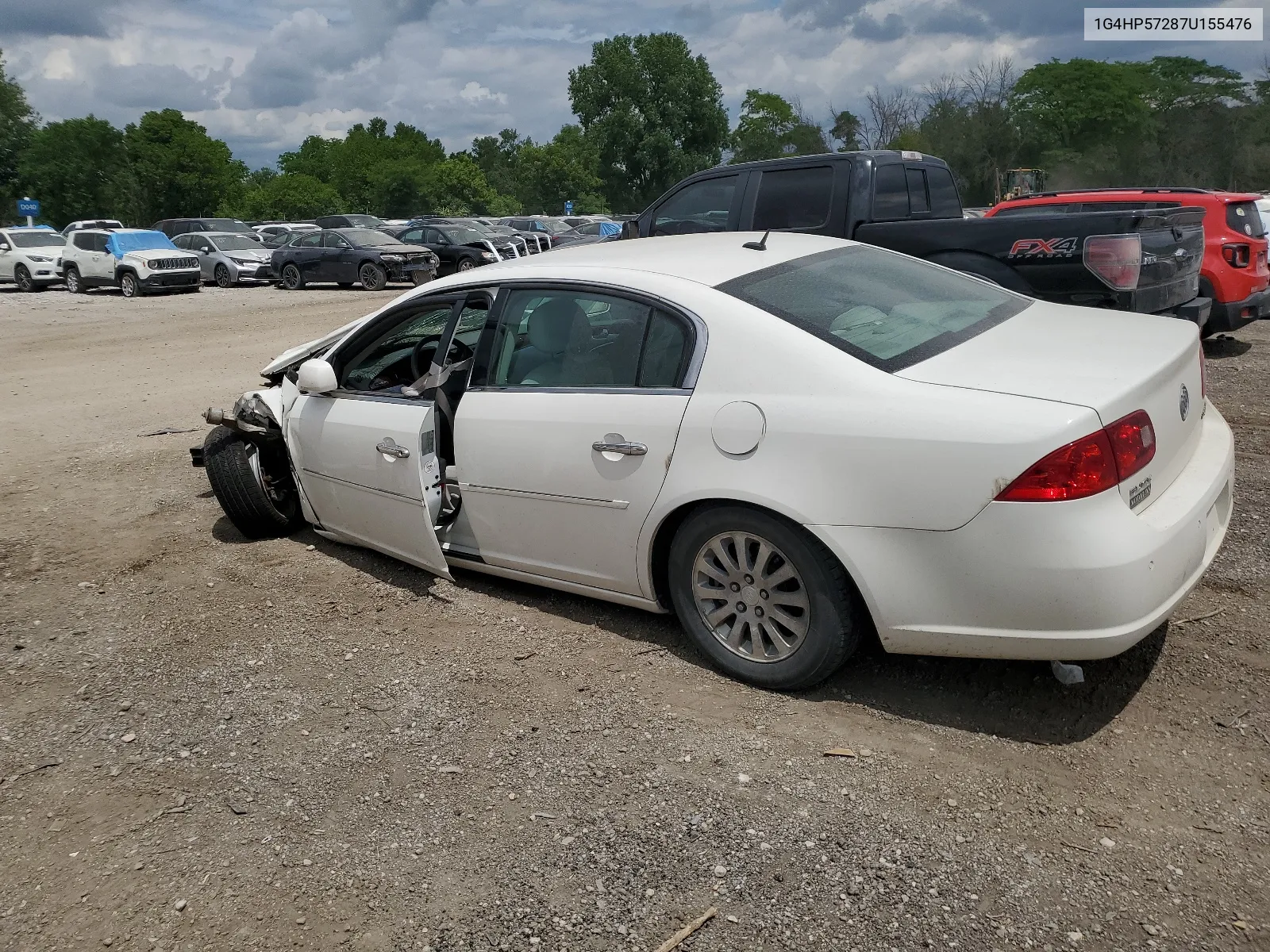 2007 Buick Lucerne Cx VIN: 1G4HP57287U155476 Lot: 57325704