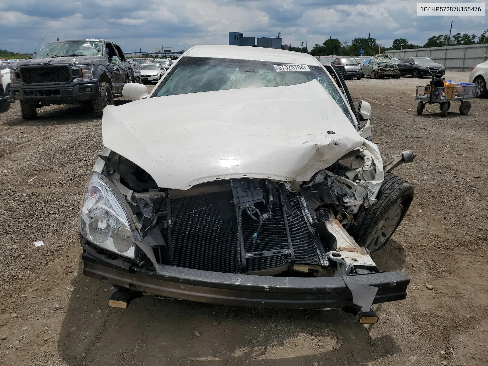 1G4HP57287U155476 2007 Buick Lucerne Cx