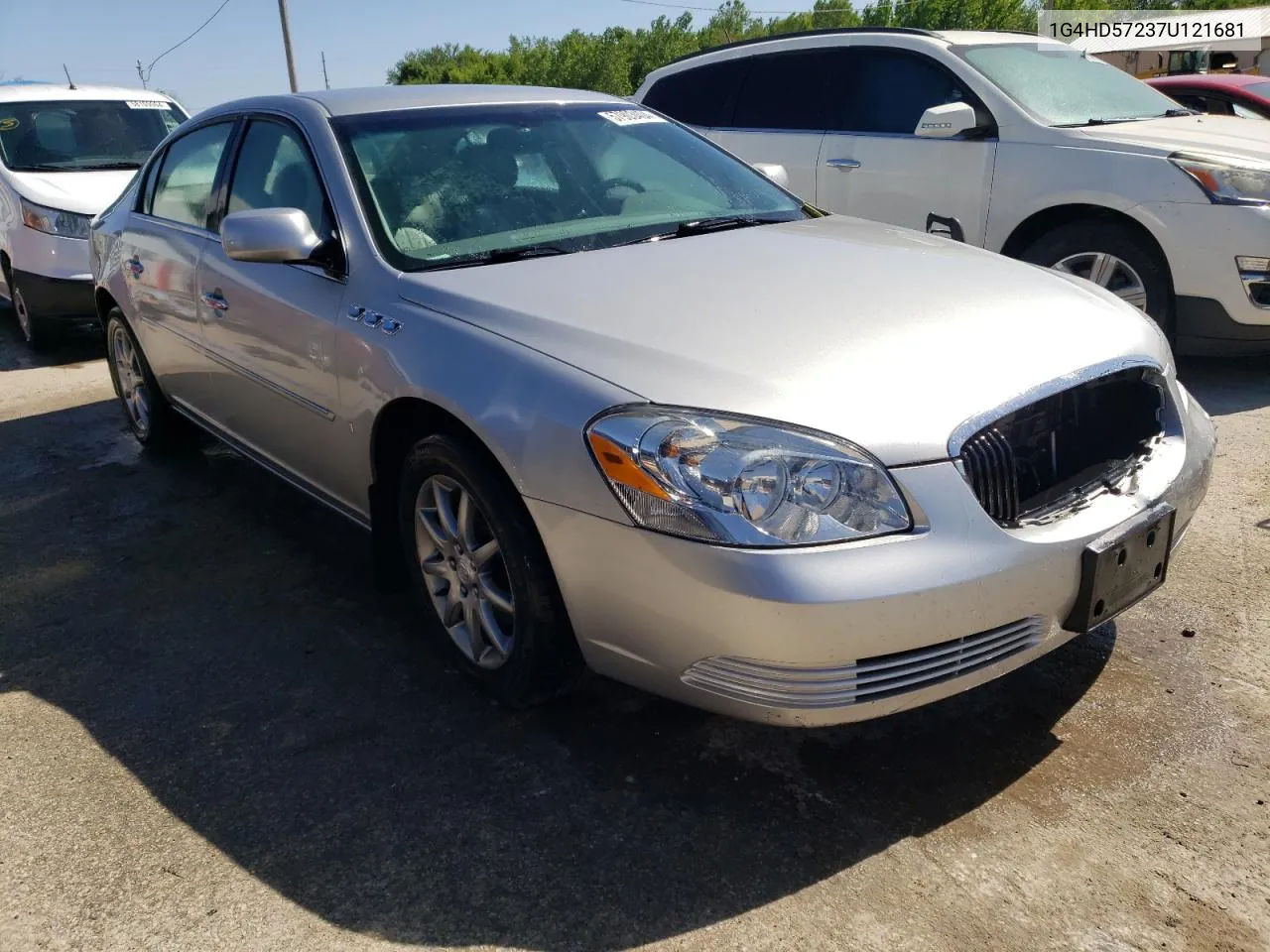 2007 Buick Lucerne Cxl VIN: 1G4HD57237U121681 Lot: 57903404