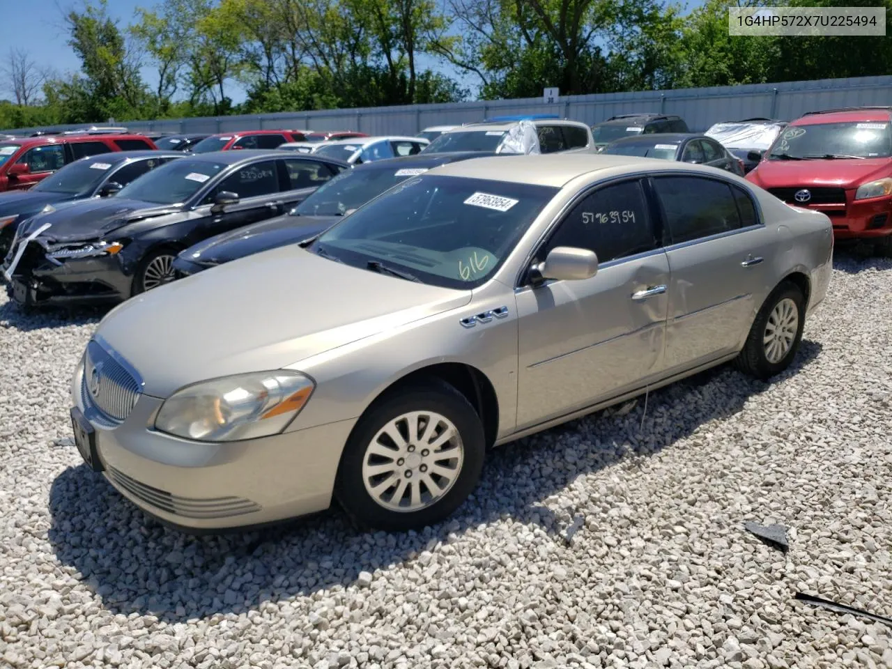 2007 Buick Lucerne Cx VIN: 1G4HP572X7U225494 Lot: 57963954