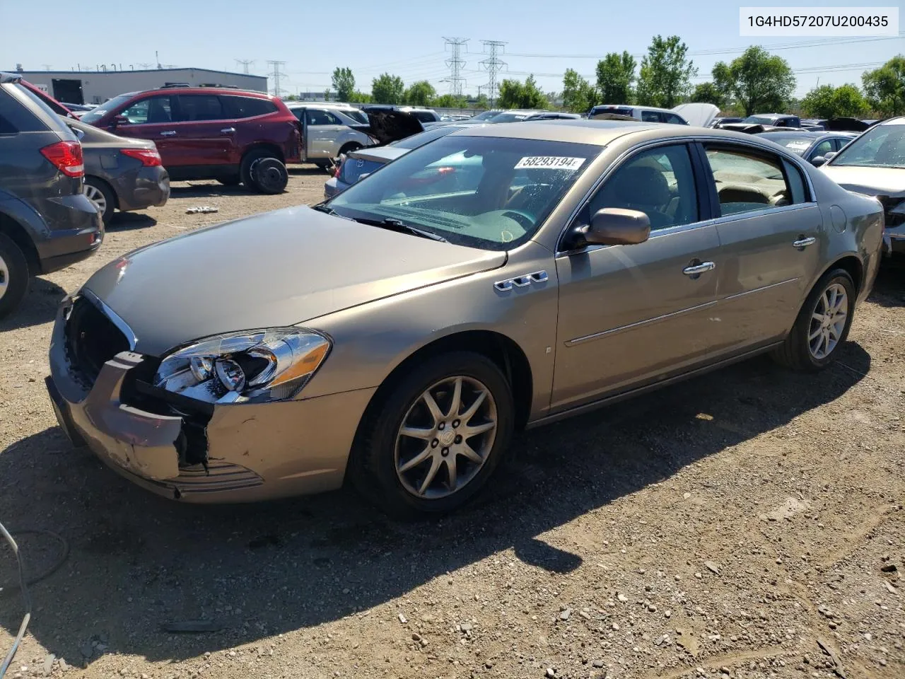 1G4HD57207U200435 2007 Buick Lucerne Cxl