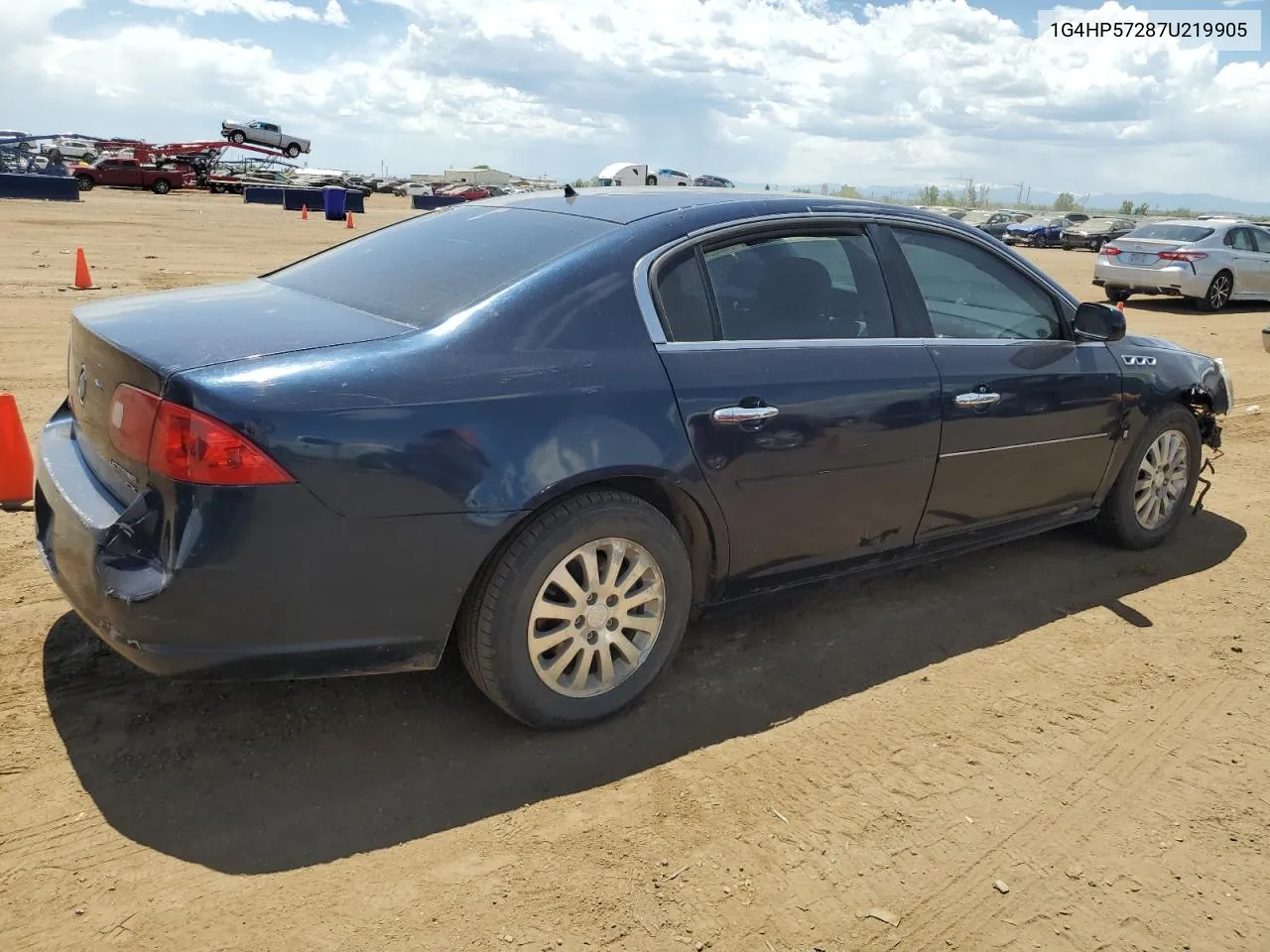 2007 Buick Lucerne Cx VIN: 1G4HP57287U219905 Lot: 58295694