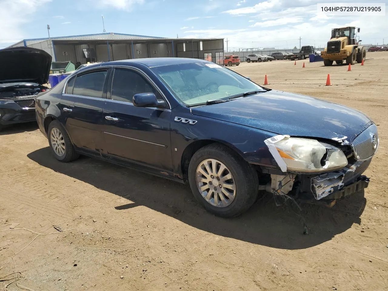 2007 Buick Lucerne Cx VIN: 1G4HP57287U219905 Lot: 58295694