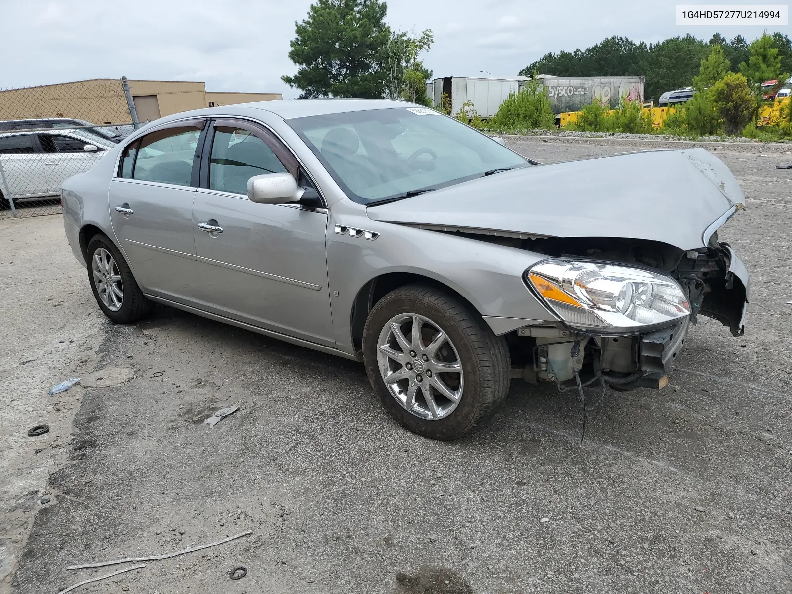 2007 Buick Lucerne Cxl VIN: 1G4HD57277U214994 Lot: 58691564