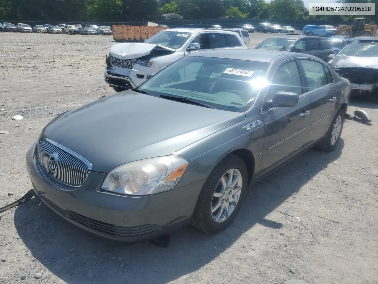 1G4HD57247U206528 2007 Buick Lucerne Cxl