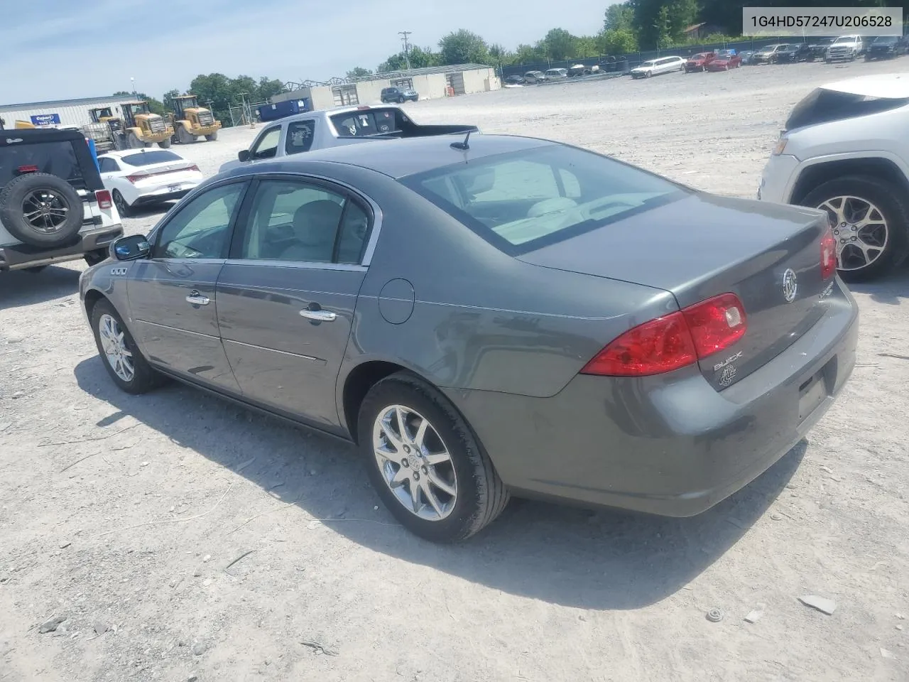 2007 Buick Lucerne Cxl VIN: 1G4HD57247U206528 Lot: 58712494