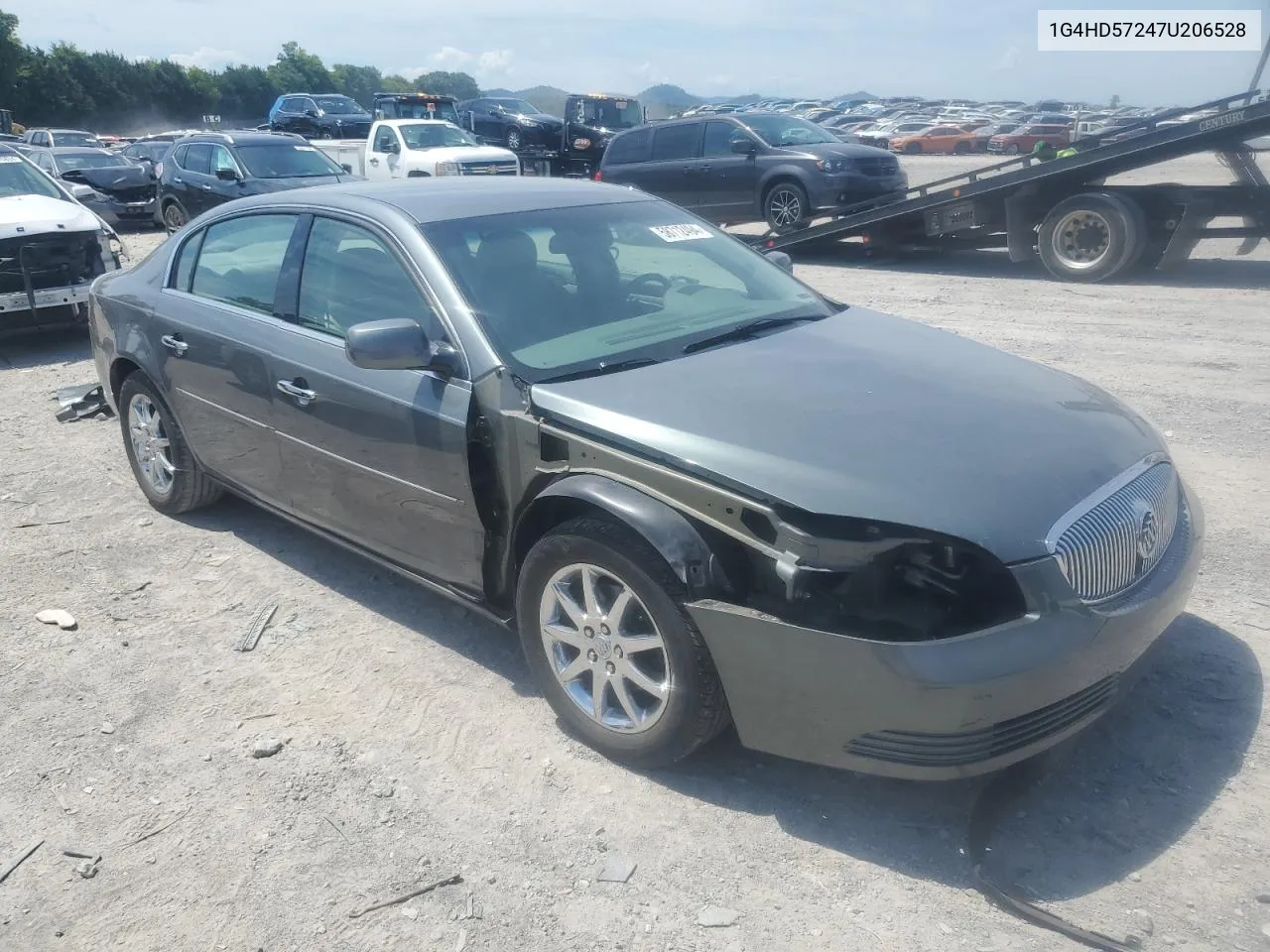 2007 Buick Lucerne Cxl VIN: 1G4HD57247U206528 Lot: 58712494