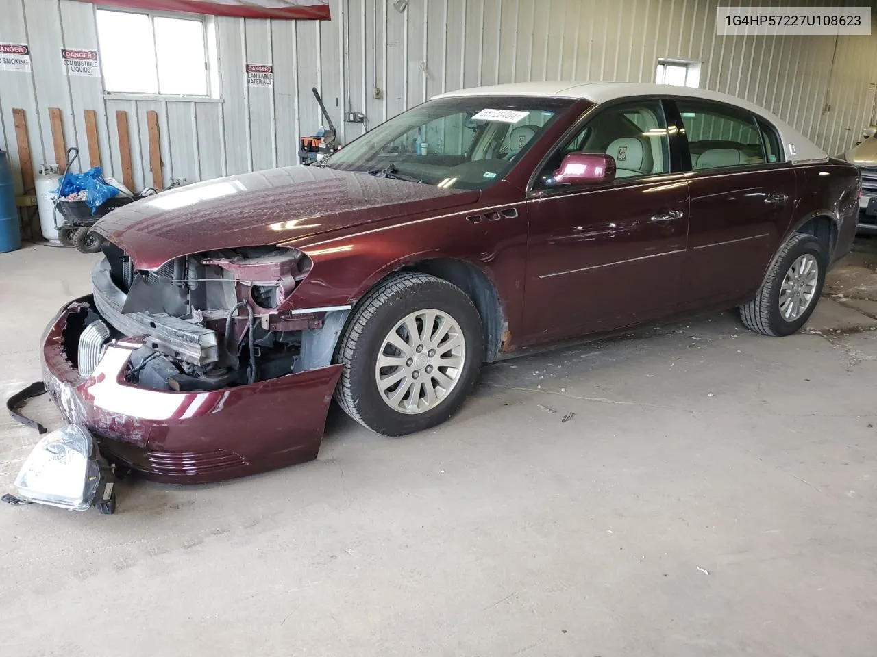 2007 Buick Lucerne Cx VIN: 1G4HP57227U108623 Lot: 58720404