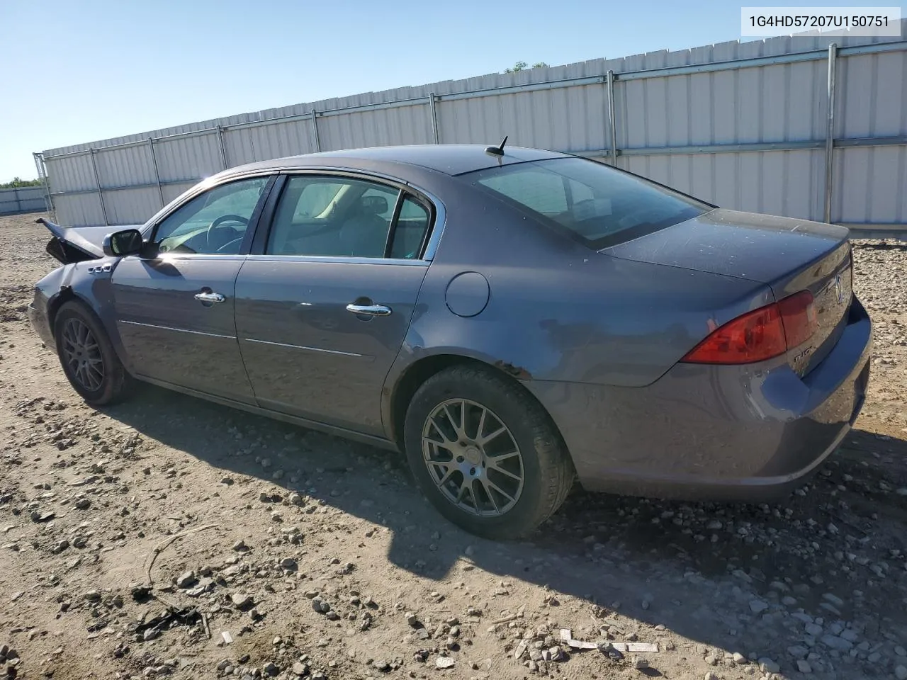 1G4HD57207U150751 2007 Buick Lucerne Cxl