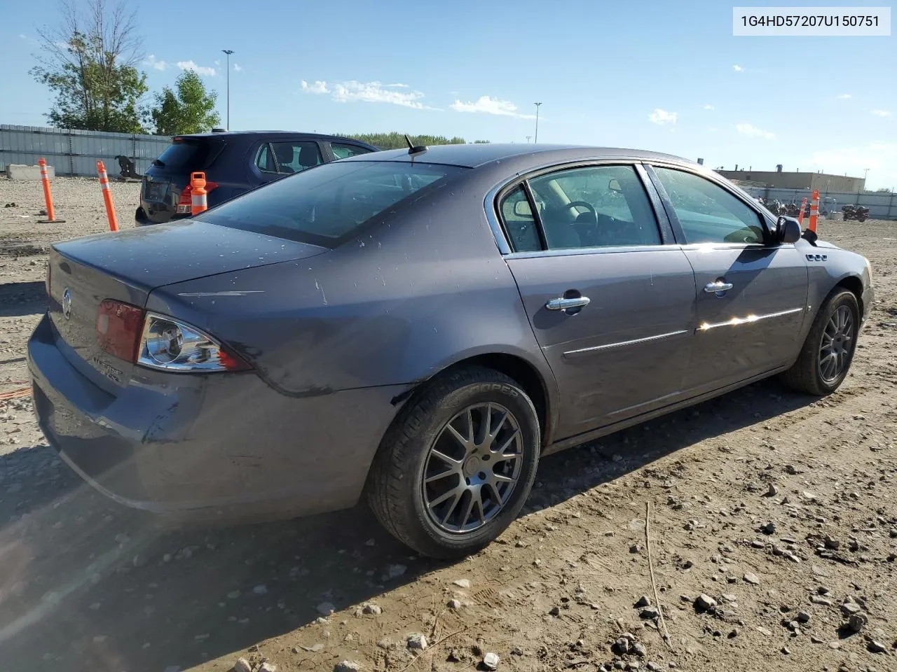 2007 Buick Lucerne Cxl VIN: 1G4HD57207U150751 Lot: 59106954