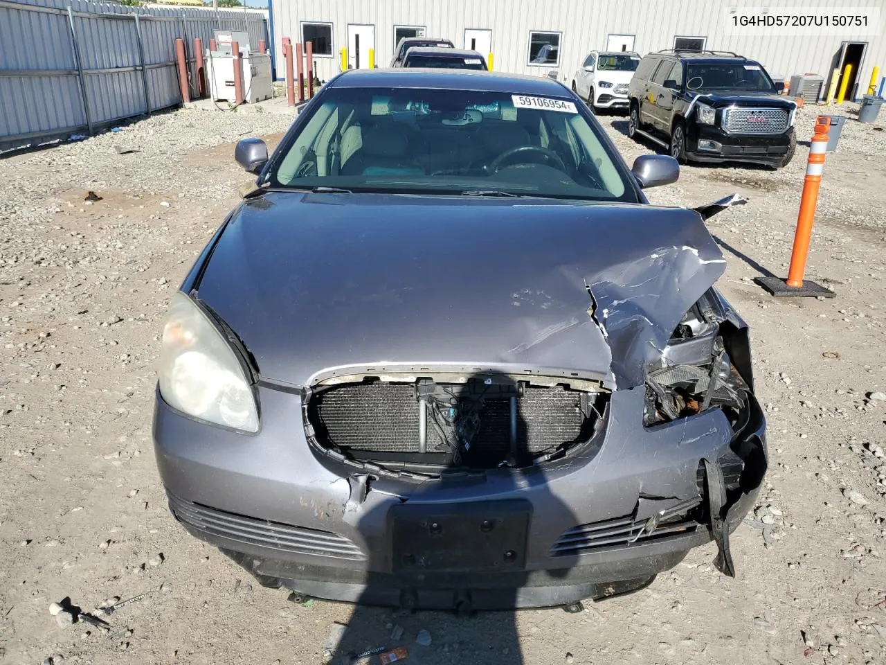 2007 Buick Lucerne Cxl VIN: 1G4HD57207U150751 Lot: 59106954