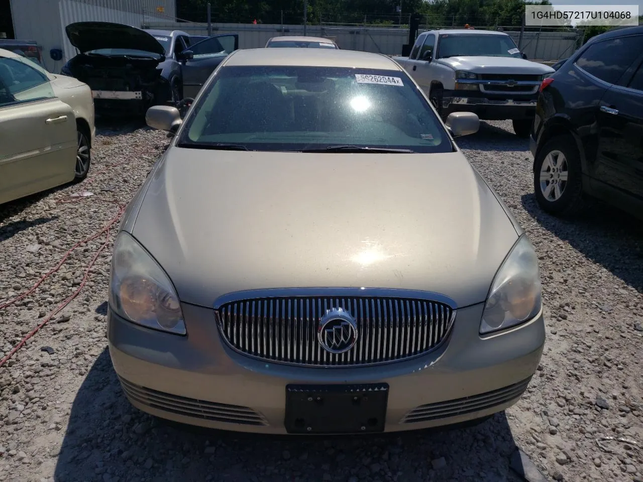 2007 Buick Lucerne Cxl VIN: 1G4HD57217U104068 Lot: 59262044