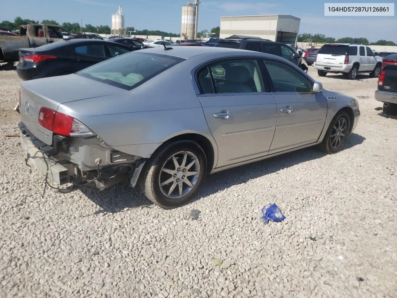 1G4HD57287U126861 2007 Buick Lucerne Cxl