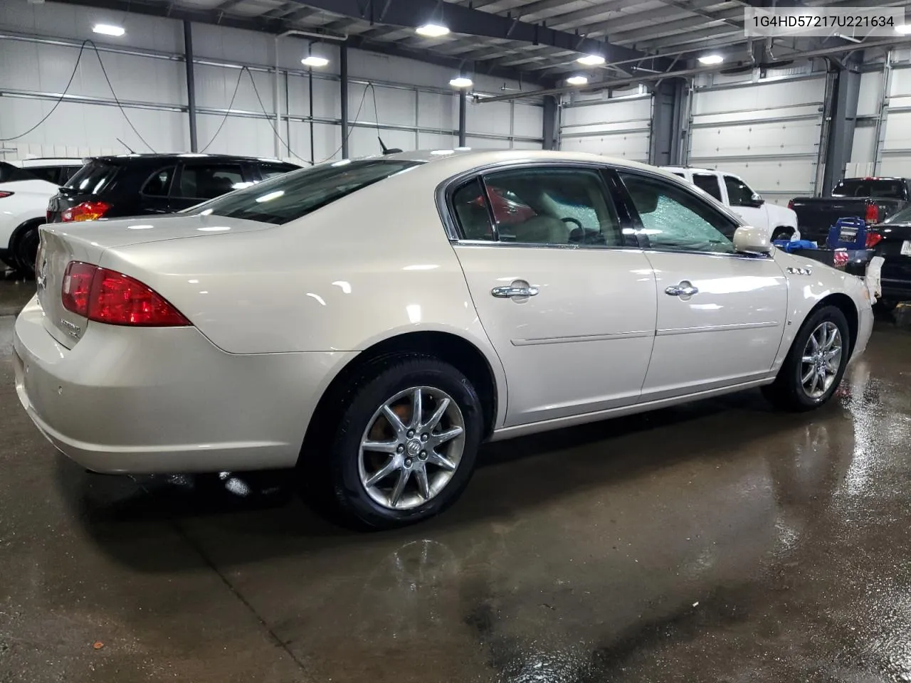 2007 Buick Lucerne Cxl VIN: 1G4HD57217U221634 Lot: 59417904