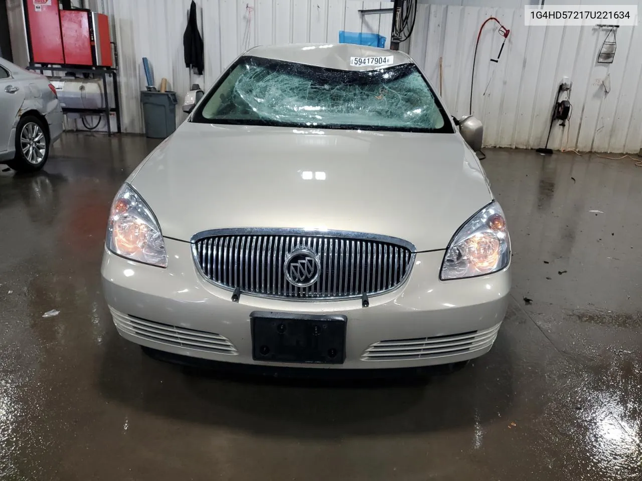 2007 Buick Lucerne Cxl VIN: 1G4HD57217U221634 Lot: 59417904