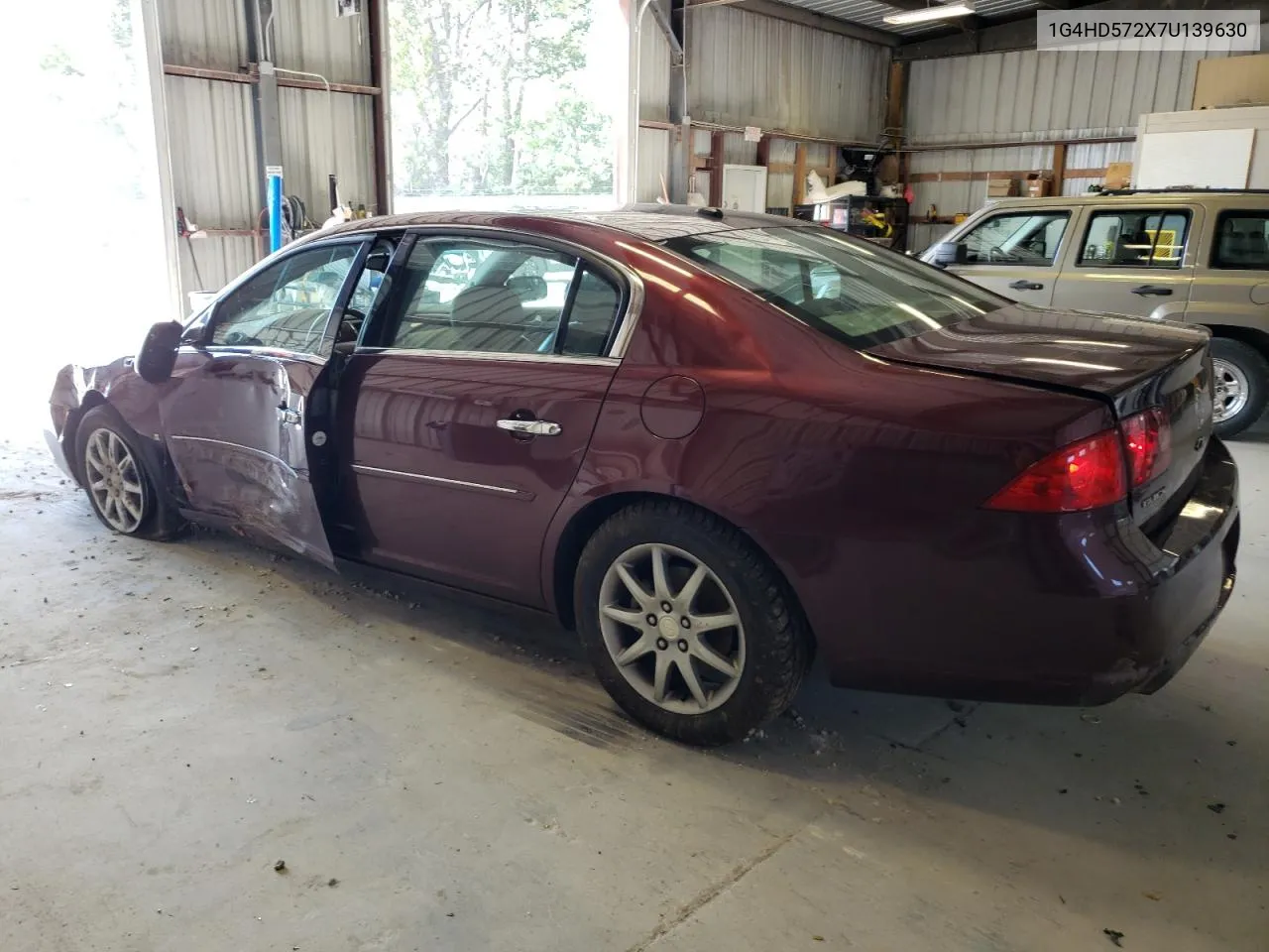 2007 Buick Lucerne Cxl VIN: 1G4HD572X7U139630 Lot: 59511814