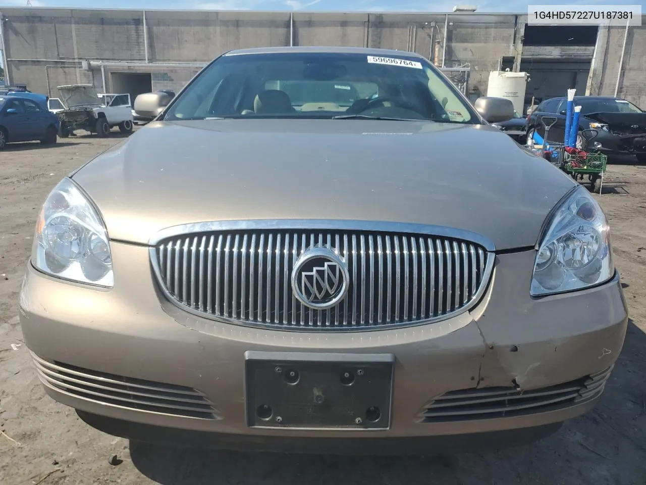 2007 Buick Lucerne Cxl VIN: 1G4HD57227U187381 Lot: 59696764