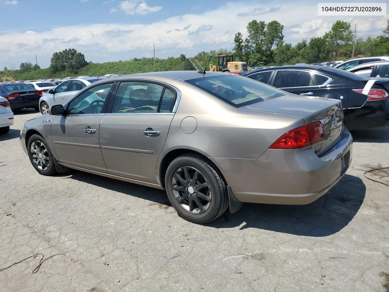 2007 Buick Lucerne Cxl VIN: 1G4HD57227U202896 Lot: 59806464