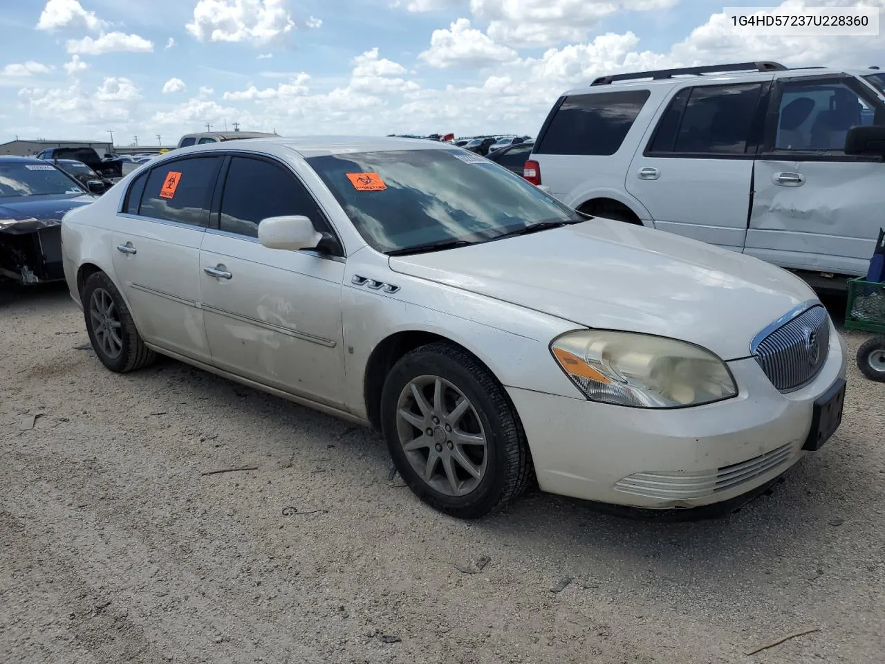 2007 Buick Lucerne Cxl VIN: 1G4HD57237U228360 Lot: 60229944