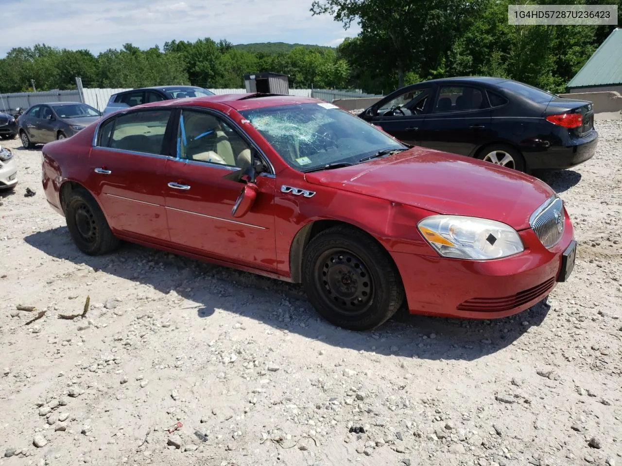 1G4HD57287U236423 2007 Buick Lucerne Cxl