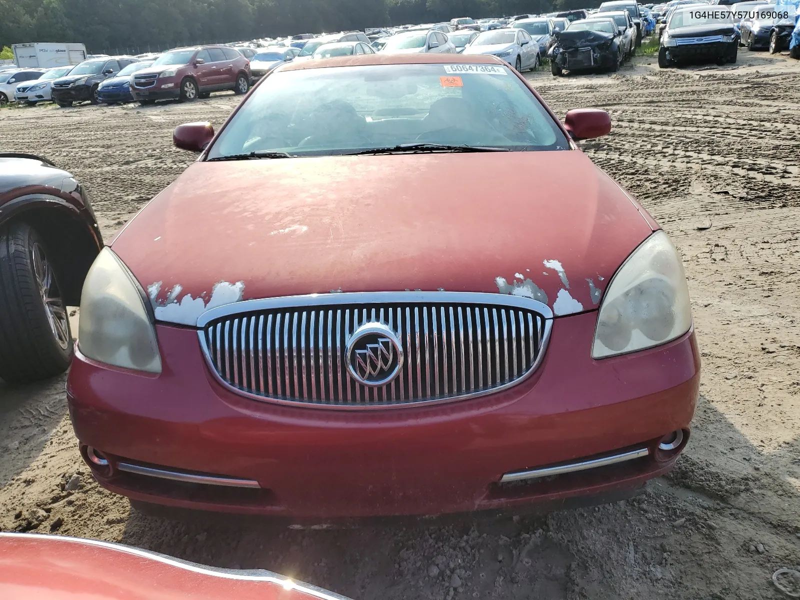 1G4HE57Y57U169068 2007 Buick Lucerne Cxs