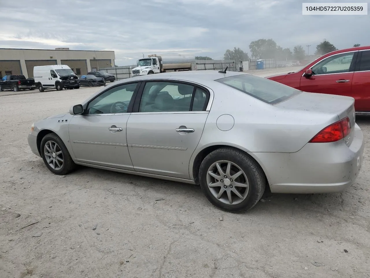 2007 Buick Lucerne Cxl VIN: 1G4HD57227U205359 Lot: 60833084