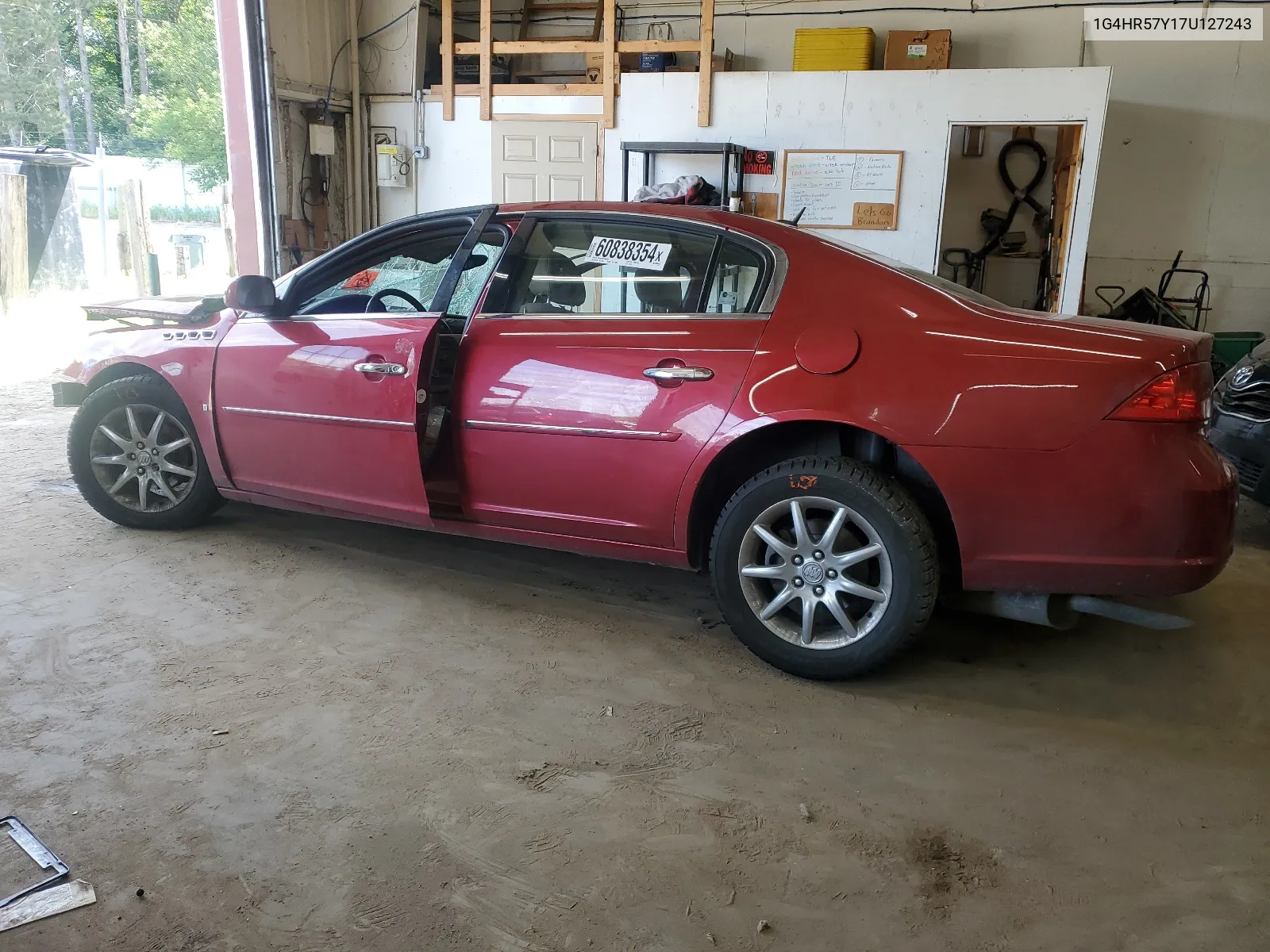 1G4HR57Y17U127243 2007 Buick Lucerne Cxl