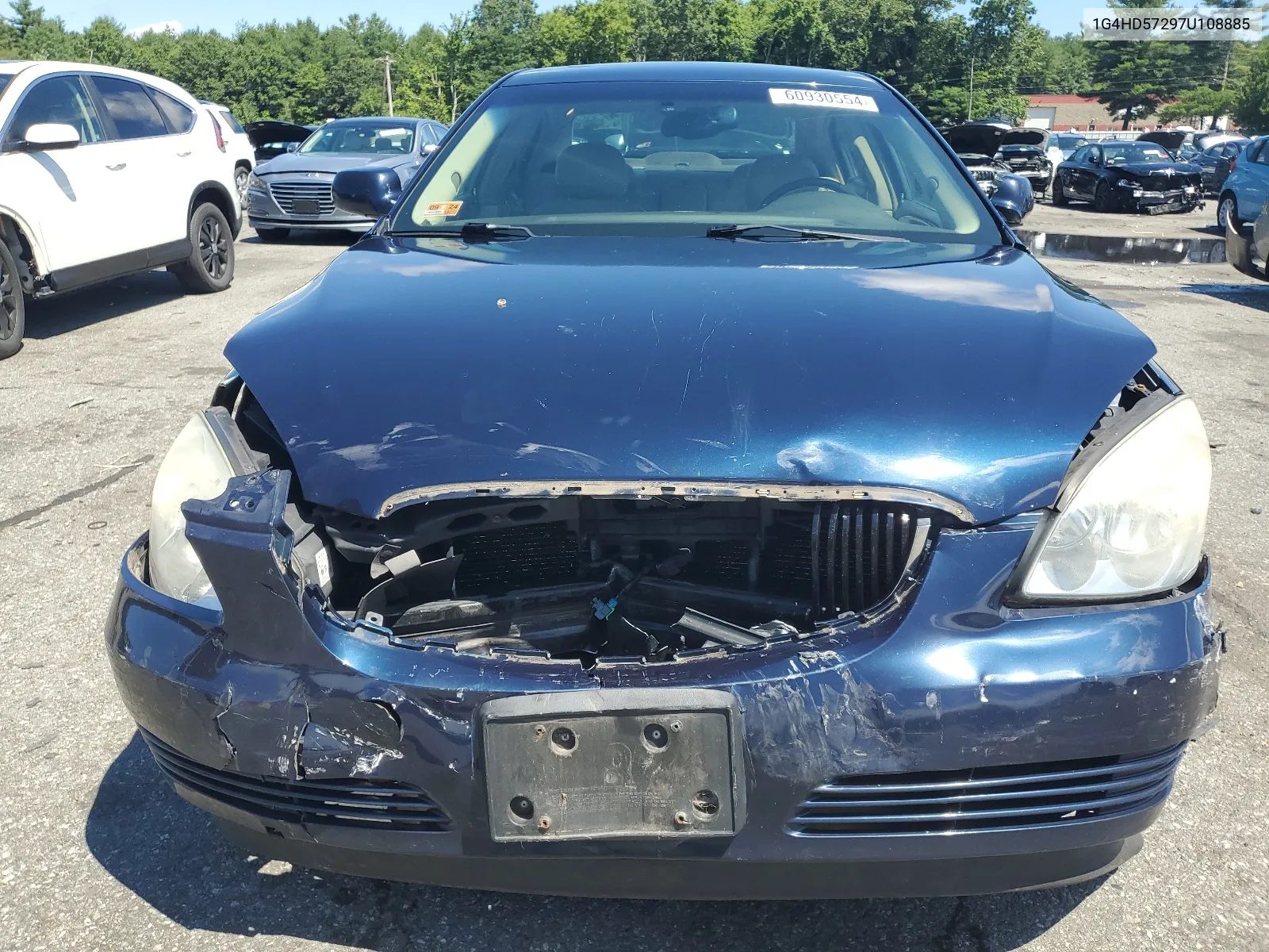 2007 Buick Lucerne Cxl VIN: 1G4HD57297U108885 Lot: 60930554