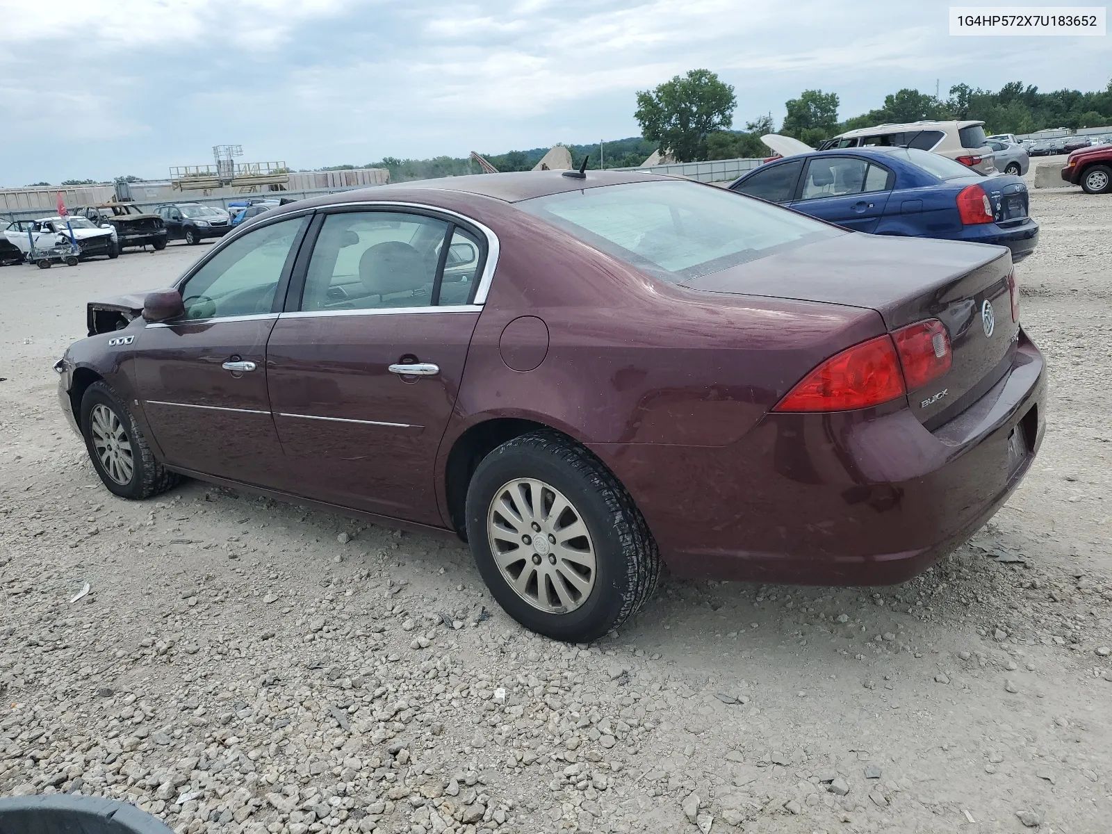 2007 Buick Lucerne Cx VIN: 1G4HP572X7U183652 Lot: 61088874